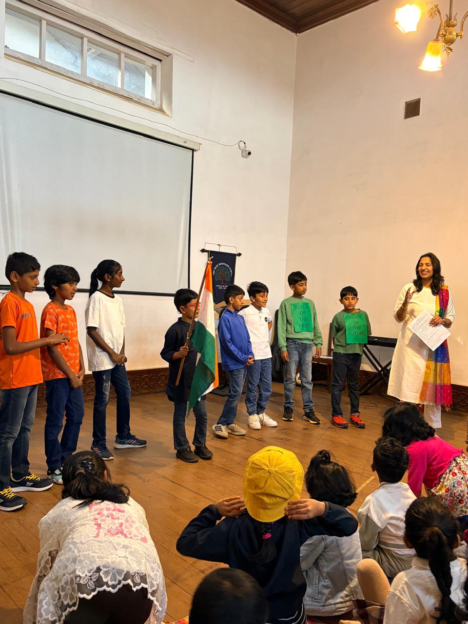 Dare to Be Free: Grade 4 Brings Independence Day to the Morning Assembly at bms