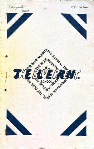 The Blue Print, 1984, 2nd Term, cover