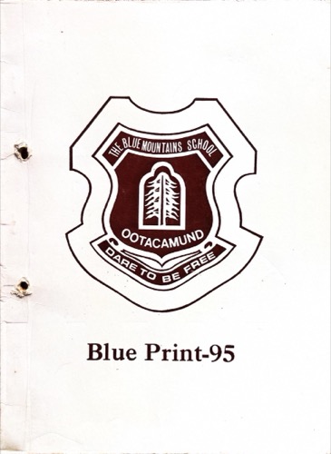 The Blue Print, 1995, 2nd Term, cover