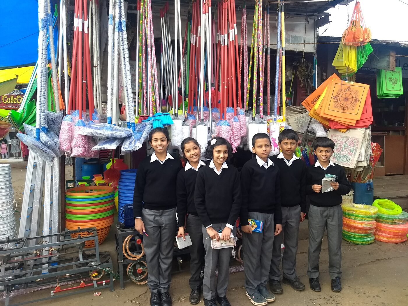 Brooms and mops for sale